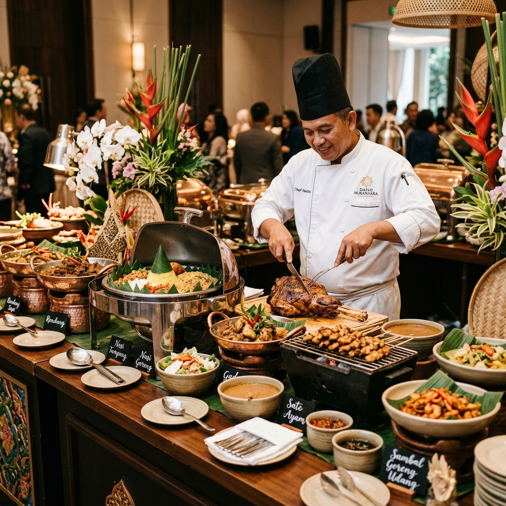Paket Prasmanan Custom (K) — Dapoer Umma19 Catering Sukabumi