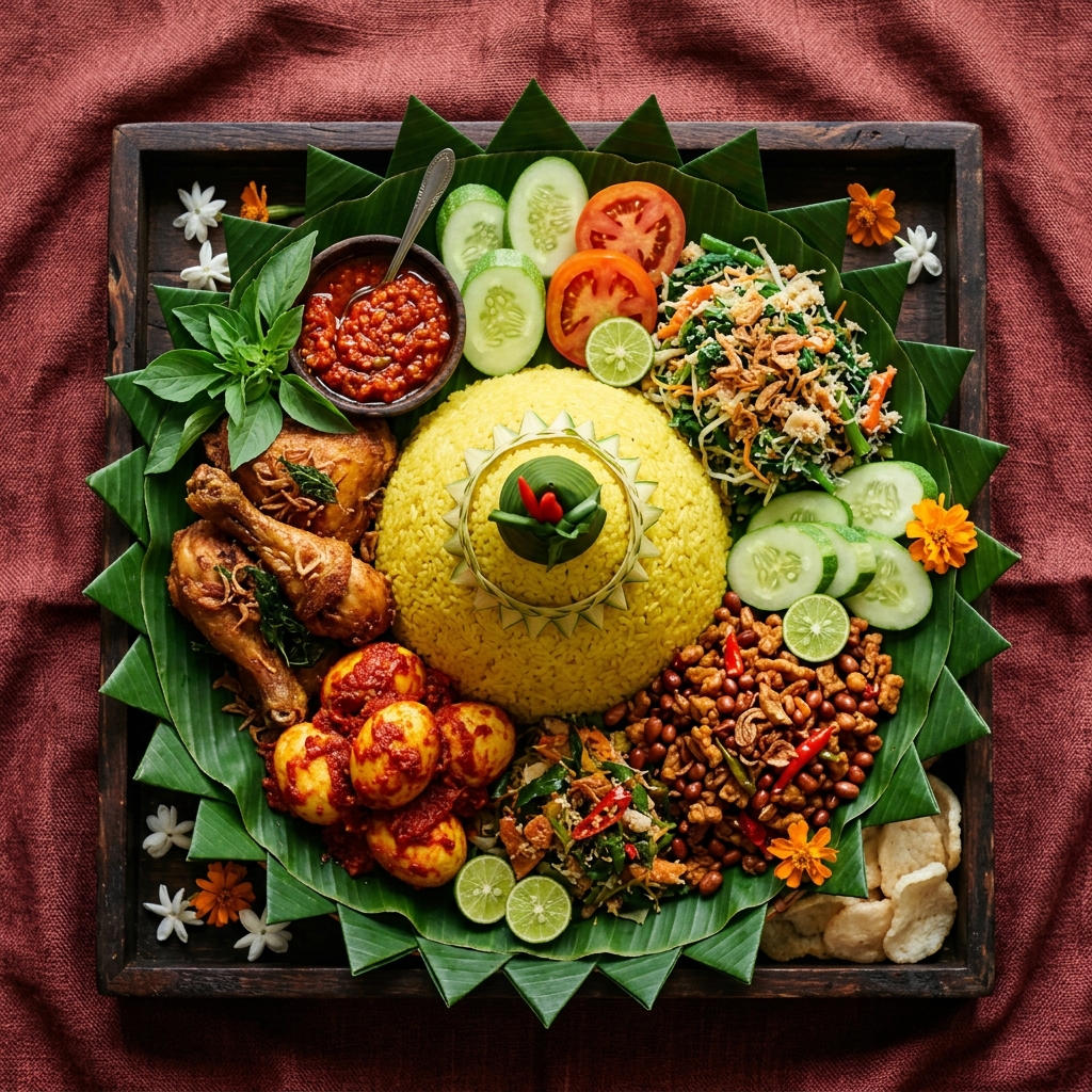 Tumpeng Mini — Dapoer Umma19 Catering Sukabumi